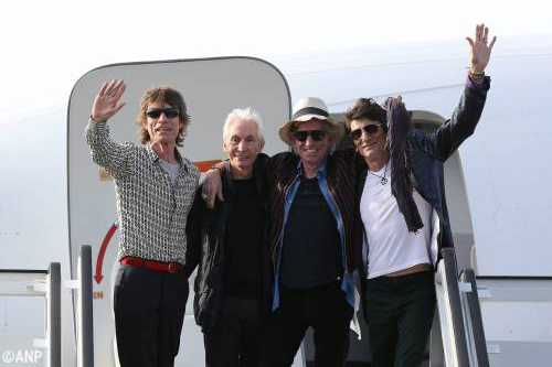 Rolling Stones voor twee concerten naar Nederland