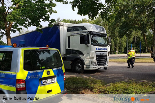 Duitse politie: beangstigende 50 procent in overtreding tijdens controle vrachtverkeer [+foto]