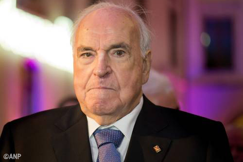 Voormalig bondskanselier Helmut Kohl (87) overleden