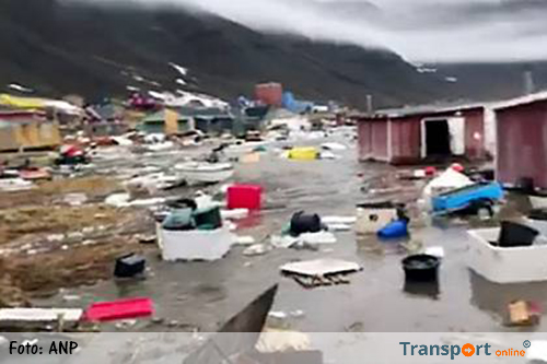 Vermisten na tsunami op eilandje Groenland