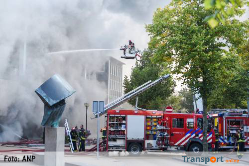 Grote brand bij Holland Casino in Groningen