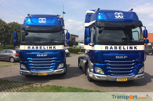 Twee nieuwe DAF CF FT afgeleverd aan Rabelink Logistics