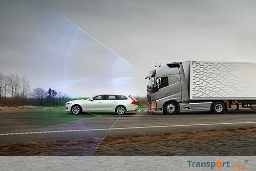 Volvo Safety Truck op Transport Compleet Gorinchem