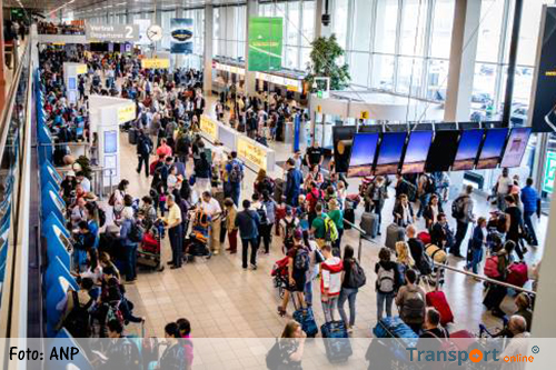 Meer passagiers op luchthavens Europa