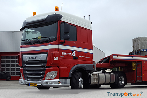 Zeven nieuwe DAF vrachtwagens voor Driessen Speciaaltransport