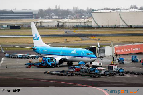 Verdere daling van vrachtvervoer bij KLM