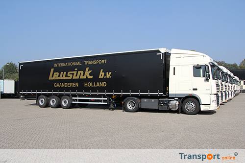 Leusink Transport start door als Leusink Logistics