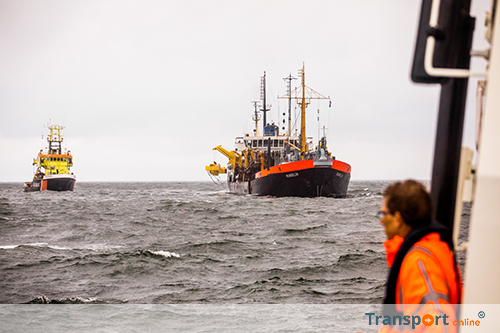 Olie Alert Waddenzee: improviseren tijdens oefening op zee