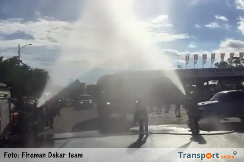 Fireman Dakar Team krijgt warm onthaal van Paraguayaanse collega's [+video]