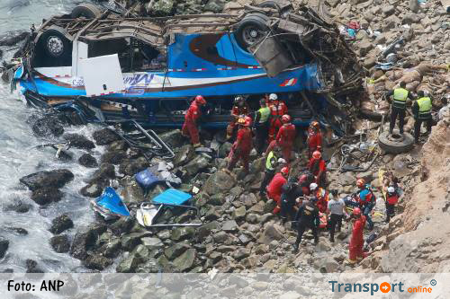 Vrachtwagenchauffeur bekent veroorzaken busongeval Peru