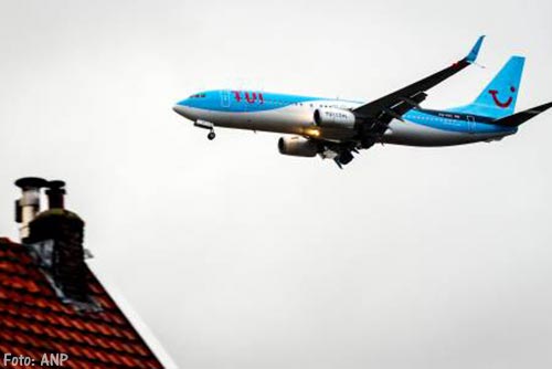 Schiphol net onder maximum aantal vluchten