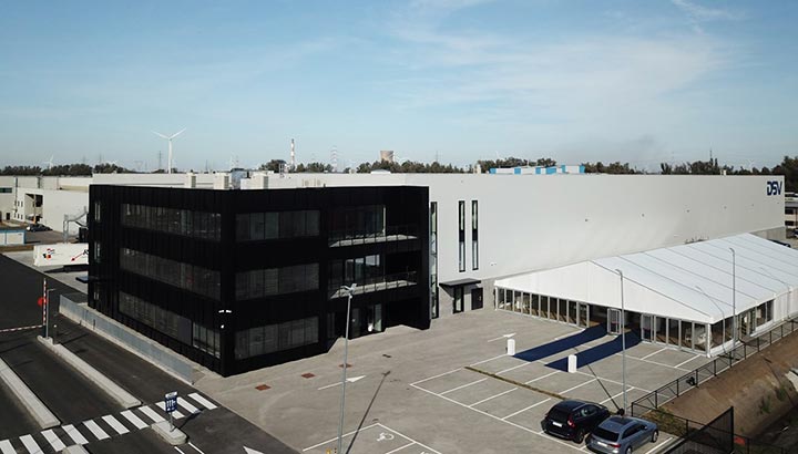 DSV opent in North Sea Port nieuw warehouse voor gezondheidssector