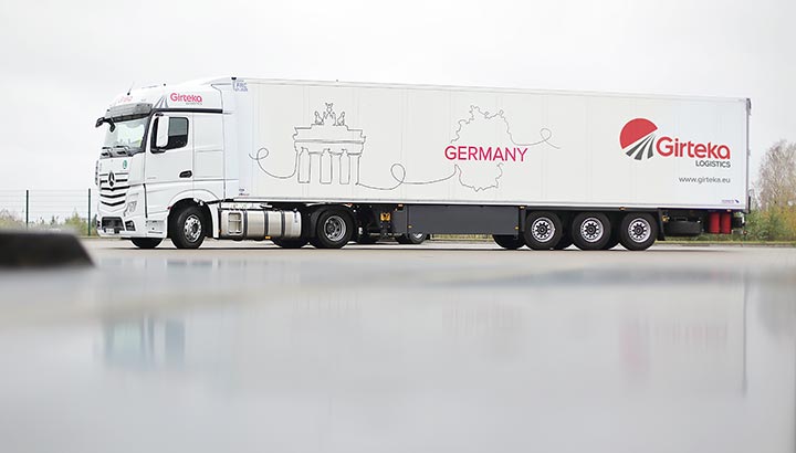 Girteka Logistics nu ook actief op binnenlands transport in Duitsland