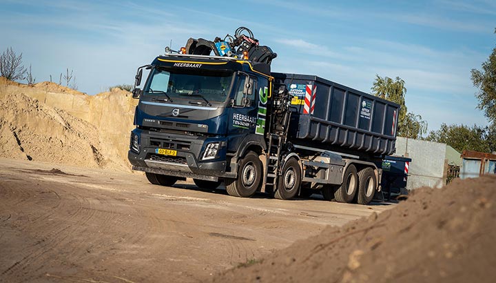 Heerbaart Transport en Grondverzet vernieuwt vloot met Volvo-trucks