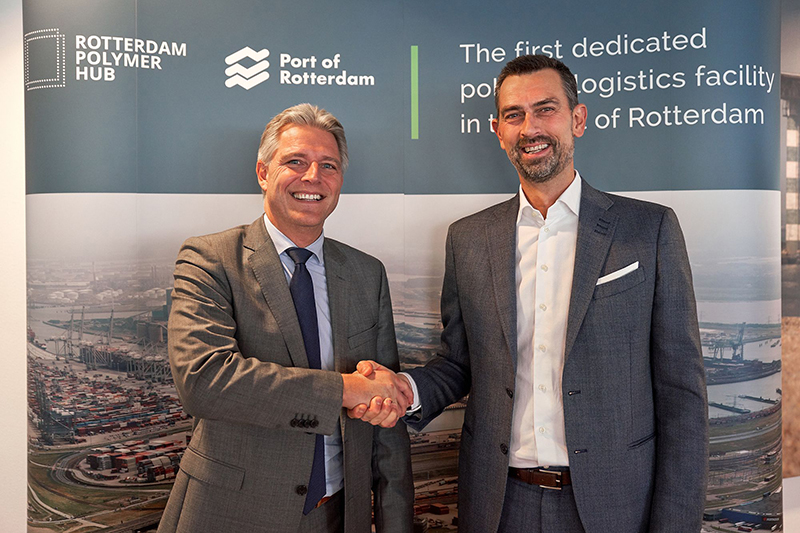 Havenbedrijf Rotterdam maakt ruimte voor opslag van polymeren