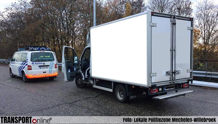 Boete van bijna 8.000 euro vanwege ontbreken tachograaf in kleine vrachtwagen
