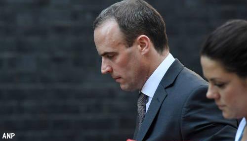 Britse minister voor brexitzaken Dominic Raab afgetreden