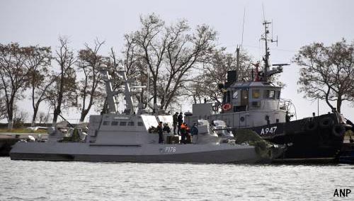 Rusland houdt 24 Oekraïense zeelui vast