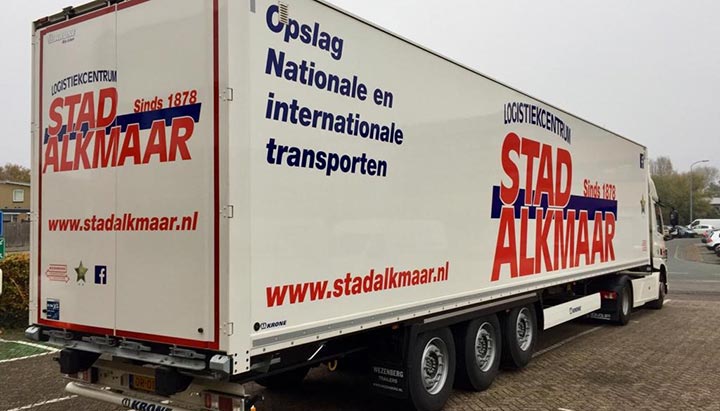 Twee nieuwe Krone Wezenberg kastenopleggers voor Logistiekcentrum Stad Alkmaar