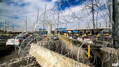 VS verstevigen grensovergang vanwege migranten