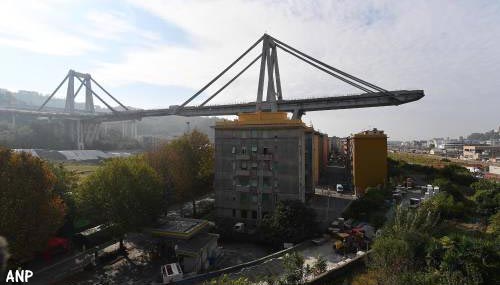 Sloop resten Morandi-brug Genua begint half december