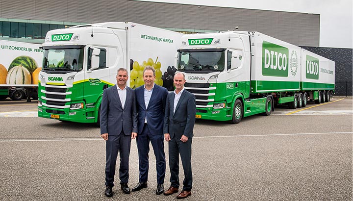 Dijco neemt 250ste Scania in gebruik