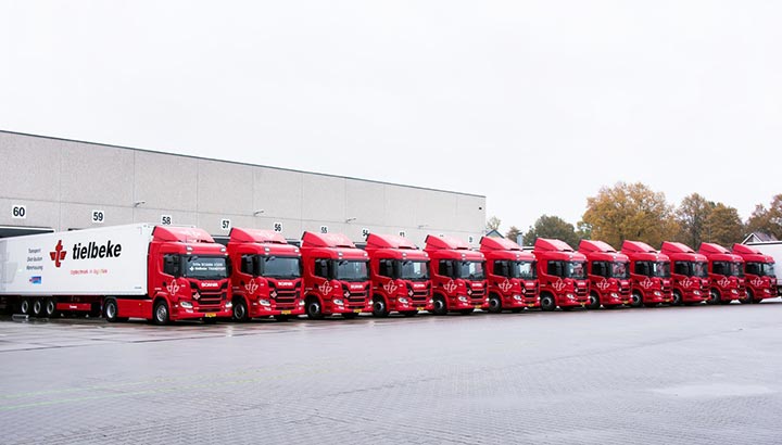 Vijfhonderdste Scania voor Tielbeke Transport