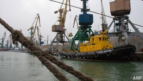 Kiev: Azov-zeehavens gedeeltelijk vrijgegeven