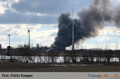 Grote brand in Kampen [+foto]