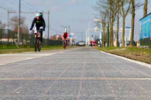 Nieuwe pilot met zonnewegdek SolaRoad voor zwaar verkeer in Noord-Holland