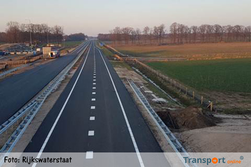 Eerste vier kilometer Nieuwe Twenteroute vanaf 15 februari 2018 open voor verkeer