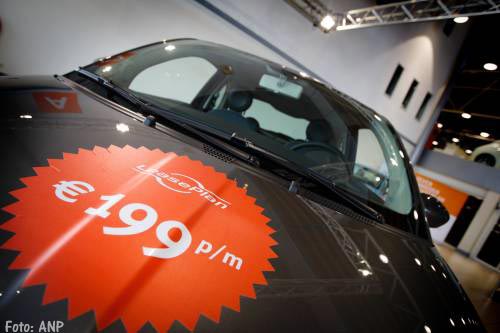 Recordaantal leaseauto's in 2017