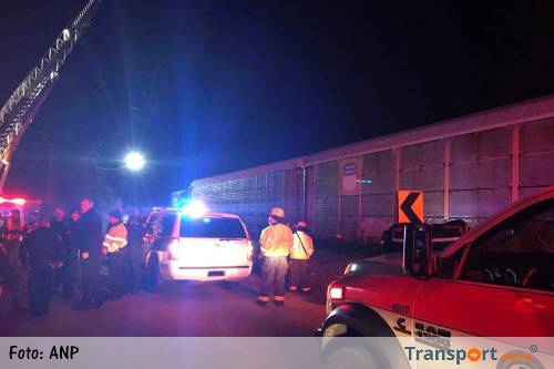 Doden en gewonden door treinbotsing VS