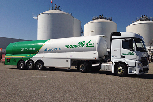 Air Products vernieuwt tanktrailer vloot