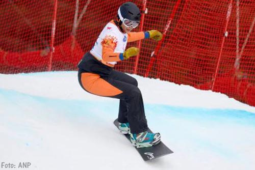 Para-snowboardster Bibian Mentel wint weer goud