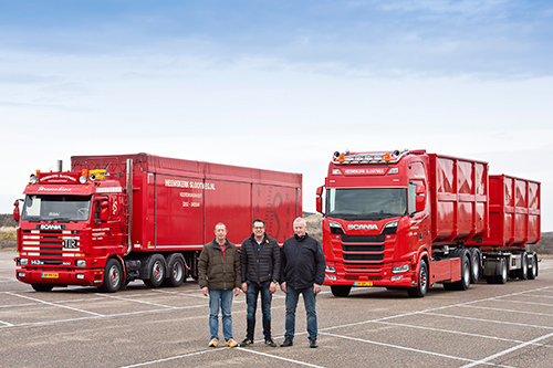 Vier nieuwe Scania's voor Heemskerk Slootweg