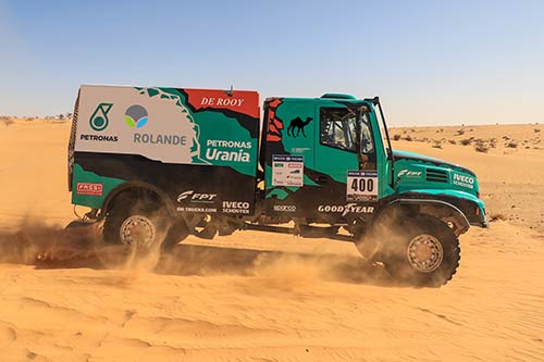 De Rooy neemt Africa 'Eco' Race letterlijk met Bio-LNG rallytruck [UPDATE]