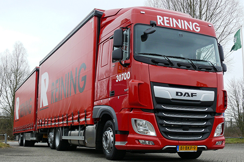Dertig nieuwe DAF's voor Reining Transport