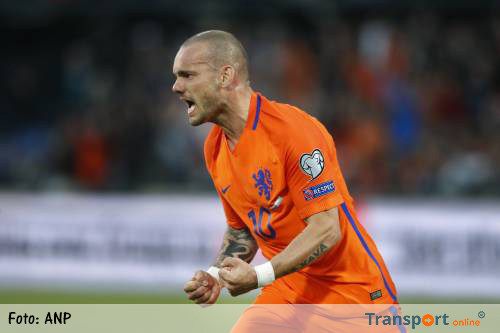 Wesley Sneijder stopt bij Nederlands elftal