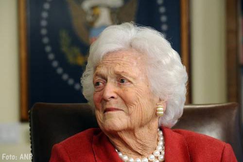 Barbara Bush op 92-jarige leeftijd overleden