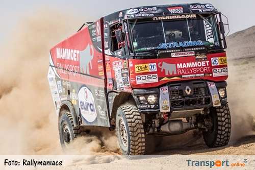 Twee etappezeges op laatste dag in Morocco Desert Challenge voor Mammoet Rallysport