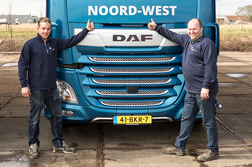 Nieuw transportbedrijf start met drie nieuwe DAF XF's