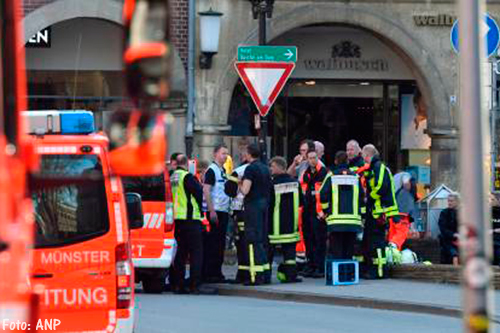 Aanslag met bus Münster: 3 doden, 30 gewonden