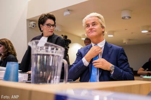 OM ziet geen heil in uitstel Wilders-proces