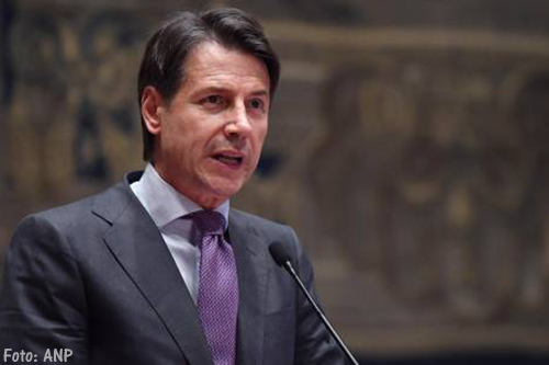 Kandidaat-premier Italië Giuseppe Conte geeft opdracht terug