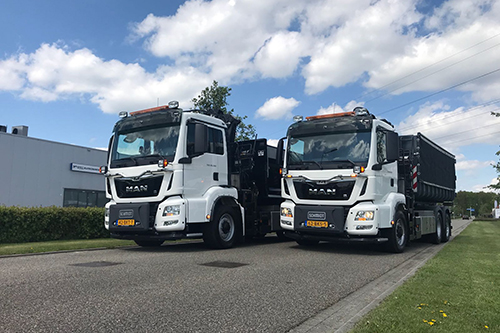 Twee nieuwe MAN TGS trucks voor Bestuursdienst Ommen-Hardenberg