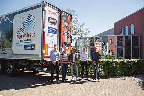 Nedcargo steunt Team Logistiek Alpe d’HuZes met nieuwe promotietrailer