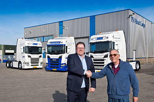 Nieuwe Scania's voor TSI Road Cargo