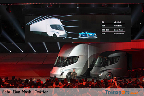 Tesla aangeklaagd door Nikola vanwege ontwerp elektrische vrachtwagen