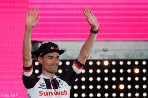 Tom Dumoulin grijpt meteen de macht in Giro